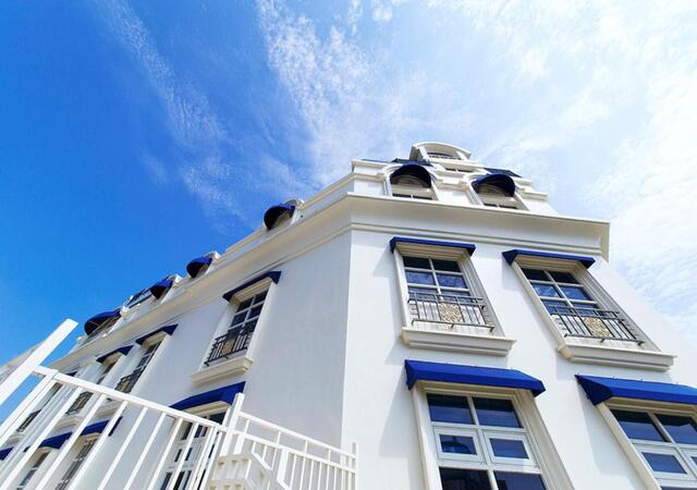 Hotellet udefra
