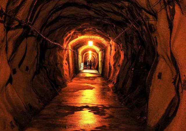 Tunnel i Unazuki Onsen