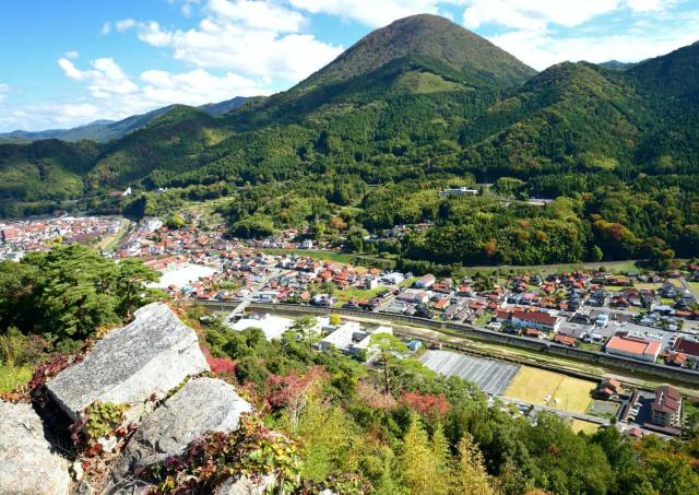 Udsigt over Tsuwano by
