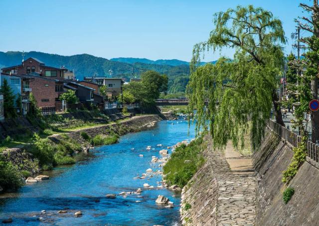 Sommersæsonen i Takayama