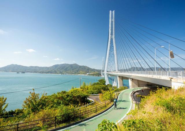 Tatara-broen og Shimanami Kaido-cykelstien