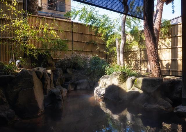 Udendørs varm kilde i Shibu Onsen