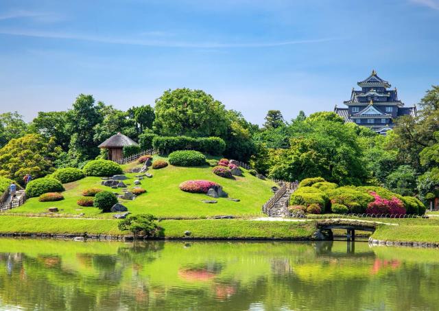 Korakuen Park om foråret