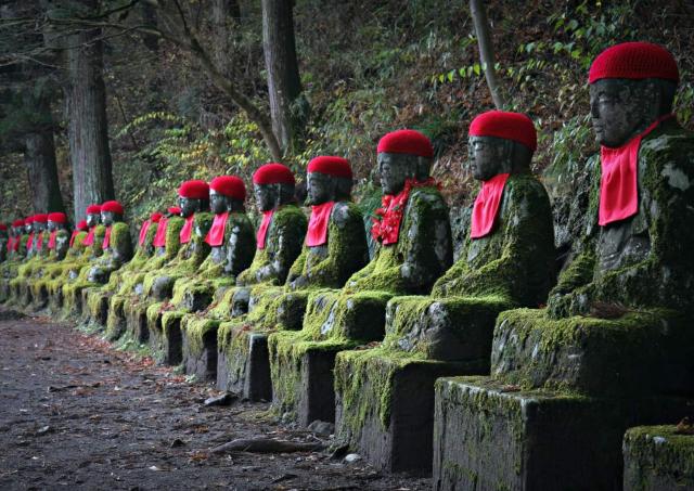 Bake Jizo ved Kanmangafuchi