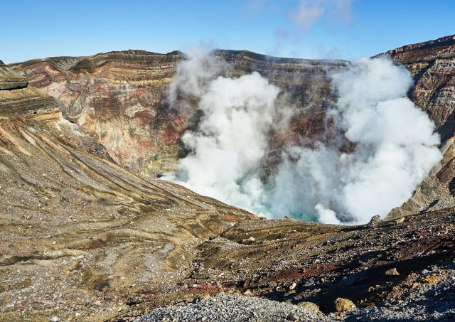Mount Asos caldera