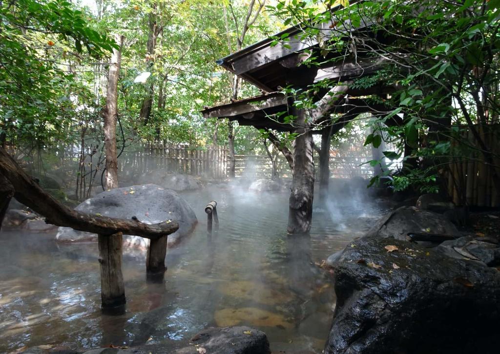 Varme kilder i Kurokawa Onsen