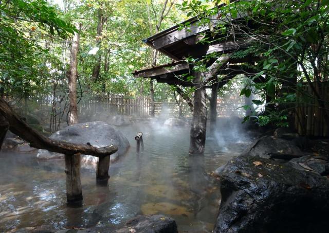 Varme kilder i Kurokawa Onsen