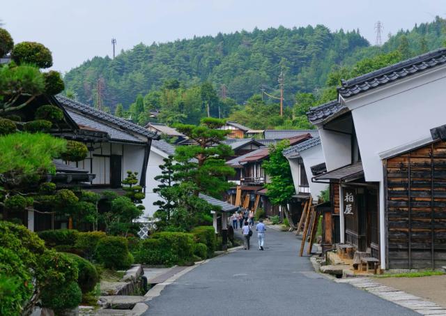 Den gamle bydel i Tsumago-juku