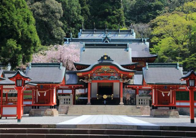 Kirishima Jingu helligdommen