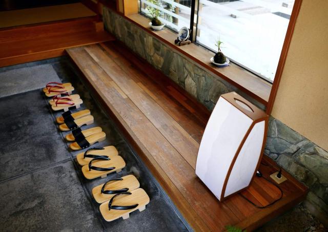 Geta (traditionelle japanske slippers af træ)