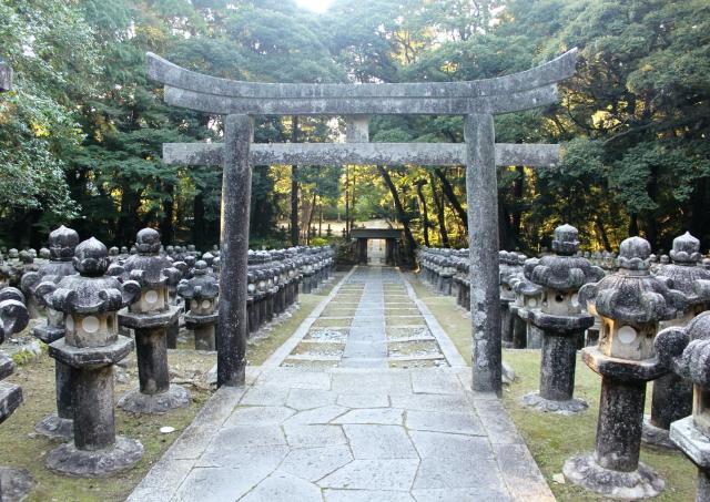 Mori-klanens grav, en del af Tokoji templet