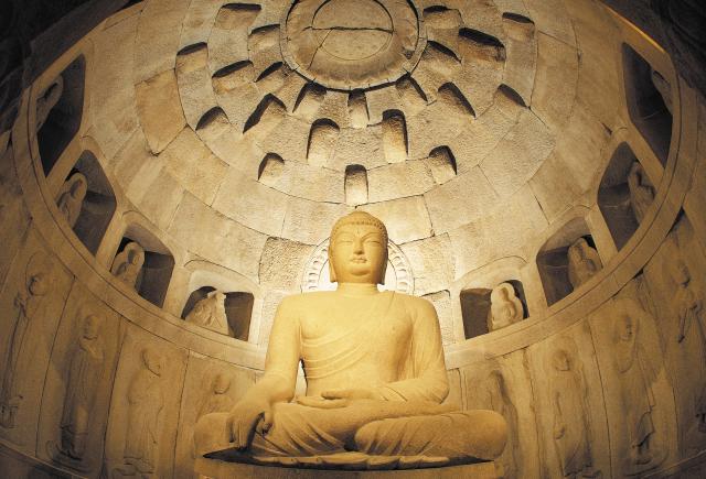 Seokguram grotten, Gyengju