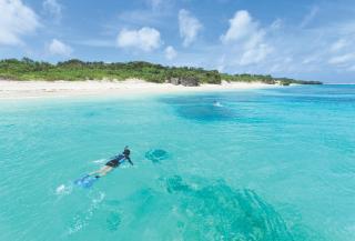 Snorkling i Okinawa