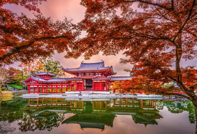 Uji Byodoin templet, Kyoto