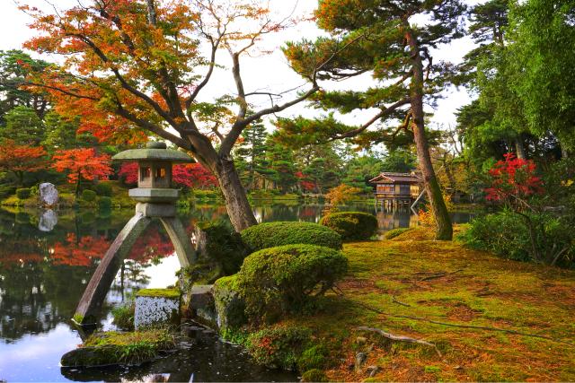 Kenrokuen haven, Kanazawa