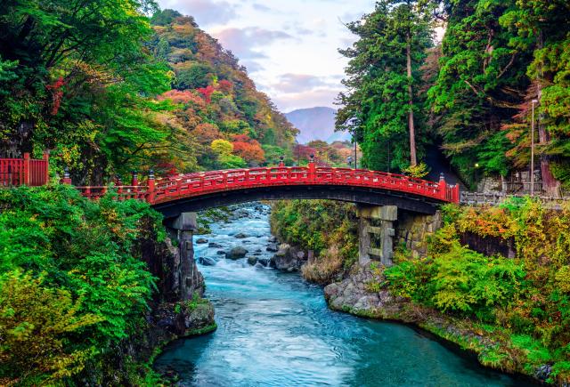 Shinkyo broen, Nikko