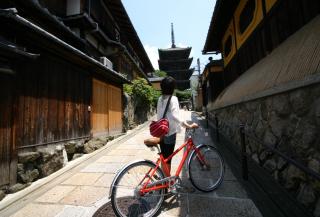 Privat cykeltur, Kyoto