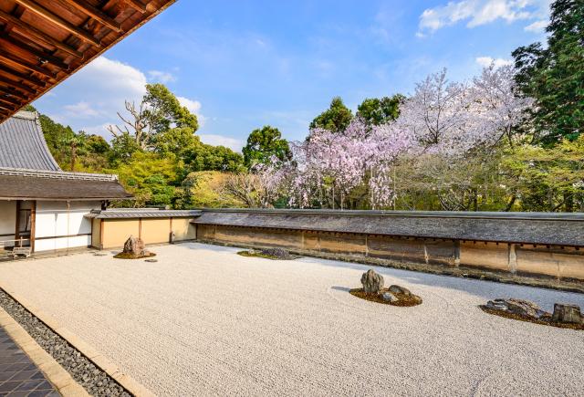 Zen-stenhaven ved Ryoan-ji templet