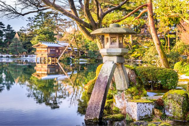 Kenrokuen haven, Kanazawa