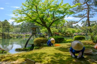 Kenrokuen haven, Kanazawa