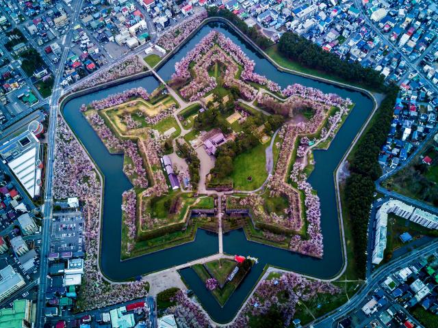 Hakodate Goryokaku fortet