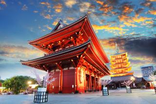 Senso-ji templet, Asakusa, Tokyo