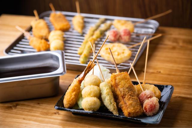 Kushikatsu-streetfood, Osaka