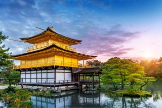 Guldpavillonen, Kinkaku-ji-templet, Kyoto