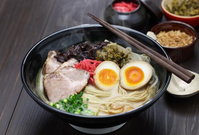 Lækker ramen i Fukuoka