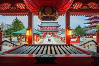 Senso-ji-templet, Asakusa, Kyoto
