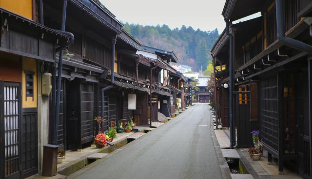 Takayama’s gamle bydel
