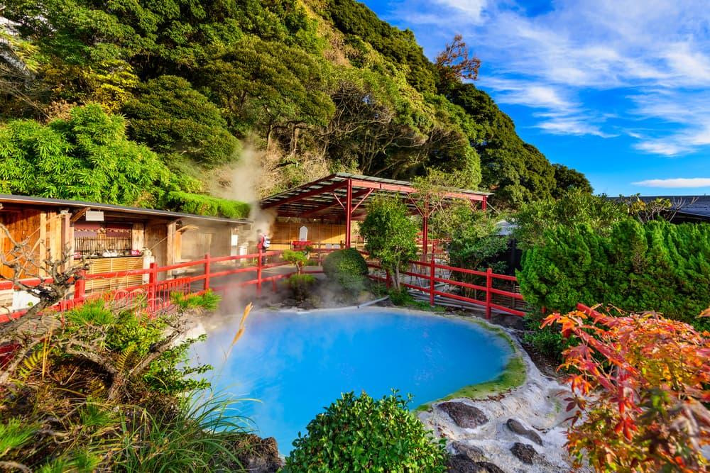 Beppu varme kilde, en af de 8 helveder, Kamado Jigoku