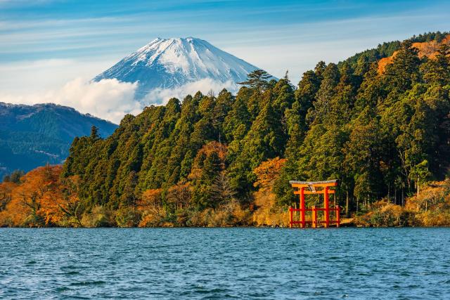 Hakone og Fuji bjerget