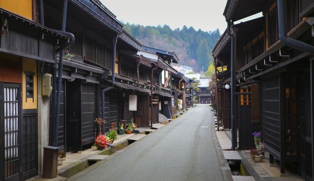 Takayama’s gamle bydel