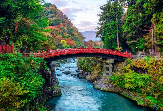 Shinkyo broen, Nikko